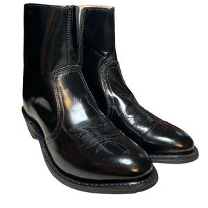 HP! Leather Classics Dress Western Cowboy Boots